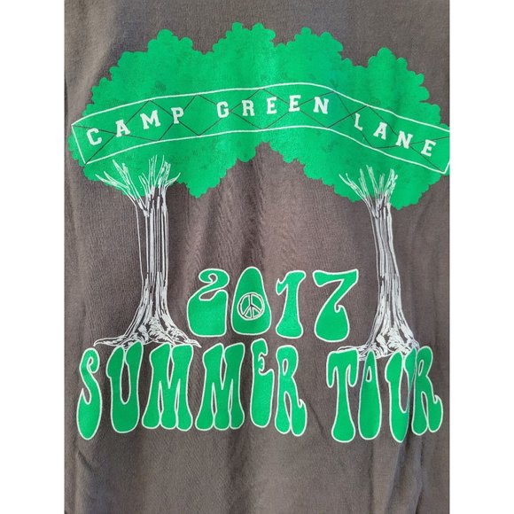 Grateful Dead Green Lane Camp Gray 2017 tee shirt size Medium summer tour - Picture 5 of 7